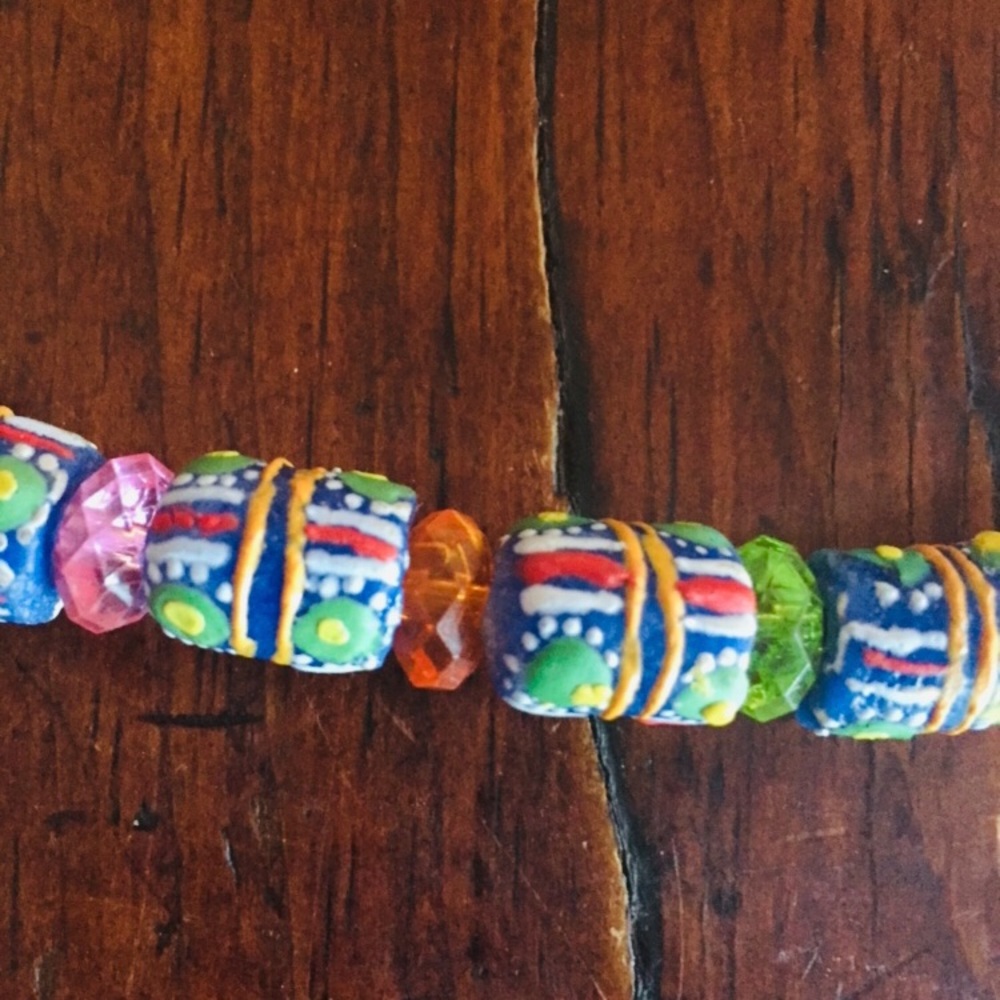 🌞🌛✨StunningSet African Artist Necklace Bracelet - Picture 4 of 8